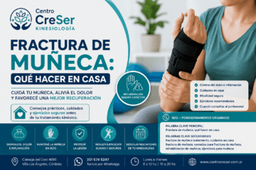 Fractura de Muñeca: Qué Hacer en Casa | Centro CreSer