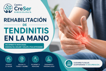 Rehabilitación de Tendinitis en la Mano Centro CreSer
