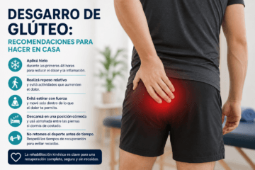 Desgarro de Glúteo | Rehabilitación en Córdoba