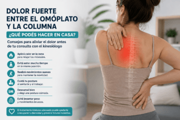 Dolor entre omóplato y columna