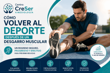 Volver al deporte después de un desgarro muscular